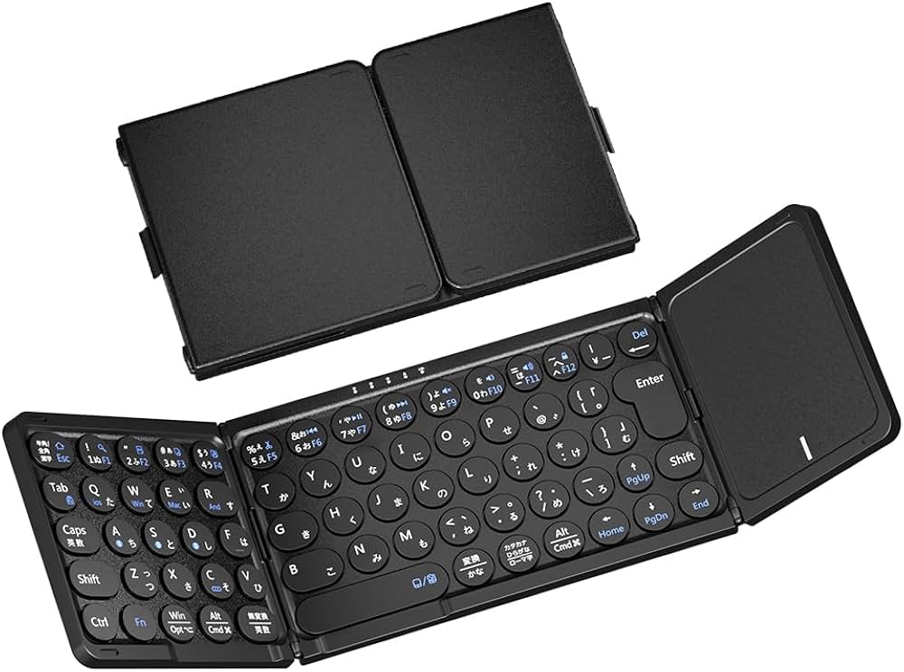 Amazon | Omikamo キーボード Bluetooth 折り畳み式 ワイヤレス タッチ Amazon | Omikamo キーボード Bluetooth 折り畳み式 ワイヤレス タッチ